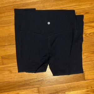 Lululemon Align Legging, Navy Blue, Size 6, 21 inseam